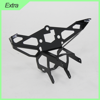 BMW M1000RR 2023+ Alu-Verkleidungs- & Instrumentenhalter für OEM-Display schwarz